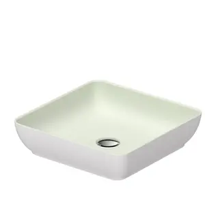 Duravit, Lavabo, Sivida lavabo à poser, rectangulaire, 400x400mm, sans trou pour robinet, sans trop-plein (400 mm, 400 mm)