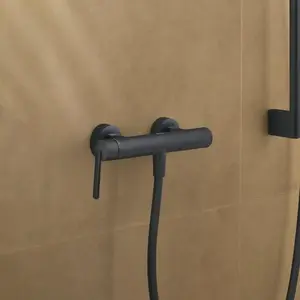 Duravit, Robinetterie de salle de bains, Robinet de douche mural monocommande avec cartouche céramique et clapet anti-retour pas cher
