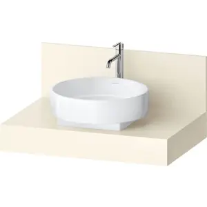 Duravit, Console de lavabo, Console Balcoon rectangulaire, 1 découpe au centre, 800x550x370mm, BA90560IDID0000, BA90560IDID0000 pas cher