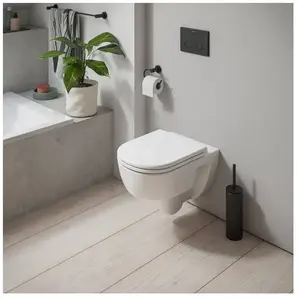 Duravit, Cuvette toilettes + bidet, WC-Set D-Code