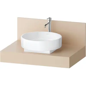 Duravit, Console de lavabo, Console Balcoon rectangulaire, 1 découpe au centre, 800x550x370mm, BA90560IEIE0000, BA90560IEIE0000 pas cher