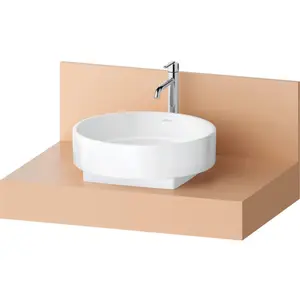 Duravit, Console de lavabo, Console Balcoon rectangulaire, 1 découpe au centre, 800x550x370mm, BA90560IHIH0000, BA90560IHIH0000 pas cher