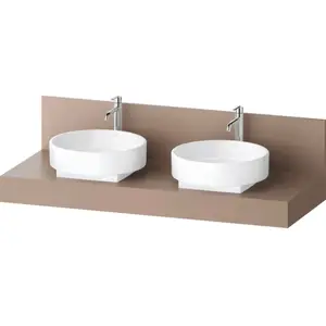 Duravit, Console de lavabo, Console Balcoon rectangulaire, 2 découpes des deux côtés, 1400x550x370mm, BA90610IFIF0000 pas cher