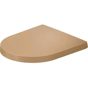 Duravit, Abattant WC, Siège de WC Balcoon, en forme de D, amovible, avec dispositif d'abaissement automatique pas cher
