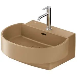 Duravit, Lavabo, Lavabos Balcoon, plage de robinetterie, 1 trou de robinetterie, avec trop-plein, avec robinetterie (550 mm) pas cher