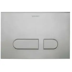 Duravit DuraSystem - Bedieningsplaat, geborsteld rvs WD5012704000 pas cher