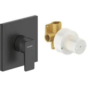 Duravit, Robinetterie de salle de bains, Manhattan Mitigeur monocommandé encastré Set, 1 consommateur, MH4210007046, MH4210007046 pas cher
