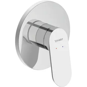 Duravit, Robinetterie de salle de bains, Wave Mitigeur monocommandé encastré Set, 1 consommateur, WA4210007046, WA4210007046 pas cher