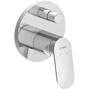 Duravit, Robinetterie de salle de bains, Wave Mitigeur monocommandé encastré Set, 2 consommateurs, WA4210008070, WA4210008070 pas cher