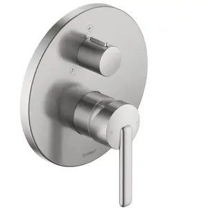 Duravit, Robinetterie de salle de bains, Duvarit Balcoon Mitigeur monocommandé pour douche, montage encastré, 170x200 mm, BA4210012070 pas cher
