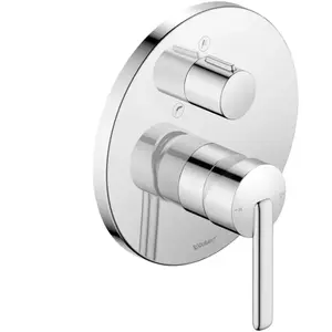 Duravit, Robinetterie de salle de bains, Balcoon Mitigeur monocommandé pour bain, montage encastré, 170x200mm, chrome brillant, BA5210018010 pas cher