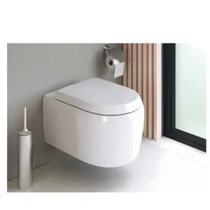 Duravit, Cuvette toilettes + bidet, Qatego WC suspendu, chasse deau ba... pas cher