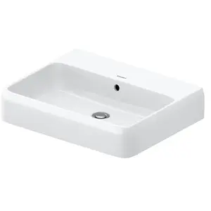 Duravit, Lavabo, Qatego lavabo, 600x470mm, avec trop-plein, partie inférieure vitrée, 238260 (470 mm, 600 mm)