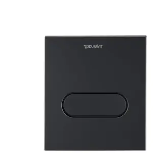 Duravit, Plaque de déclenchement, Betätigungsplatte DURASYSTEM A1 130x150mm f Urinal KS schwarz matt schwarz matt pas cher