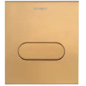 Duravit, Plaque de déclenchement, Betätigungsplatte DURASYSTEM A1 130x150mm f Urinal KS bronze gebürstet bronze gebürstet pas cher