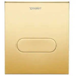 Duravit, Plaque de déclenchement, Betätigungsplatte DURASYSTEM A1 130x150mm f Urinal KS gold poliert gold poliert pas cher