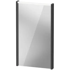 Duravit, Miroir, D-Code miroir, champ lumineux LED en haut, 400x700mm, interrupteur externe nécessaire, 3 W (40 x 70 cm)