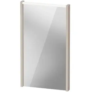 Duravit, Miroir, D-Code miroir, champ lumineux LED en haut, 400x700mm, interrupteur externe nécessaire, 3 W (40 x 70 cm) pas cher