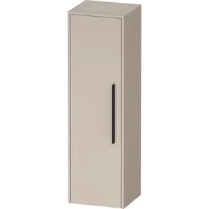 Duravit, Armoire de salle de bain, D-Code Armoire mi-haute, 1 porte avec butée à gauche, 400x360x1320mm, avec poignée (40 x 36 x 132 cm)
