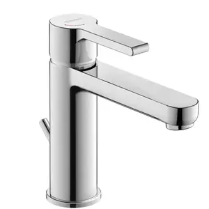 Duravit, Robinetterie de salle de bains, B.2 Mitigeur monocommandé pour lavabo M, FreshStart, Minusflow, saillie 139mm, avec garniture