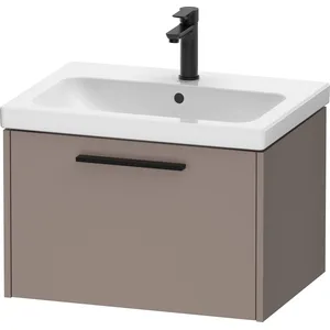 Duravit, Meuble sous-lavabo, D-Code bâti-support pour lavabo, 1 tiroir, 634x460mm, avec poignée (63.40 x 46 x 40 cm)