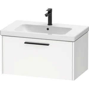 Duravit, Meuble sous-lavabo, D-Code bâti-support pour lavabo, 1 tiroir, 784x460mm, avec poignée (78.40 x 46 x 40 cm)