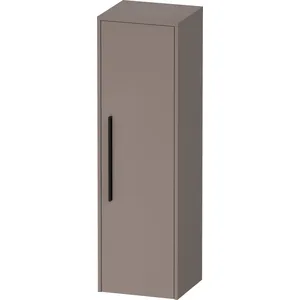 Duravit, Armoire de salle de bain, D-Code Armoire mi-haute, 1 porte avec butée à droite, 400x360x1320mm, avec poignée (40 x 36 x 132 cm)