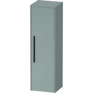 Duravit, Armoire de salle de bain, D-Code Armoire mi-haute, 1 porte avec butée à droite, 400x360x1320mm, avec poignée (40 x 36 x 132 cm)