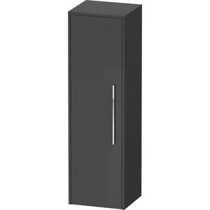 Duravit, Armoire de salle de bain, D-Code Armoire mi-haute, 1 porte avec butée à gauche, 400x360x1320mm, avec poignée (40 x 36 x 132 cm)