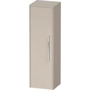 Duravit, Armoire de salle de bain, D-Code Armoire mi-haute, 1 porte avec butée à gauche, 400x360x1320mm, avec poignée (40 x 36 x 132 cm)