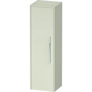 Duravit, Armoire de salle de bain, D-Code Armoire mi-haute, 1 porte avec butée à gauche, 400x360x1320mm, avec poignée (40 x 36 x 132 cm)