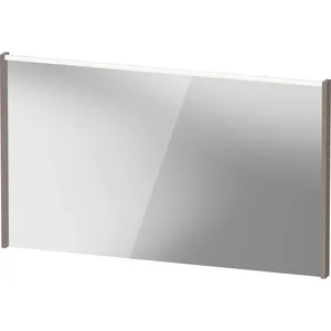 Duravit, Miroir, D-Code miroir, champ lumineux LED en haut, 1200x700mm, interrupteur externe nécessaire, 9 W (77.50 x 127.50 cm)