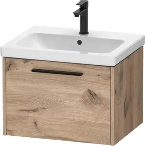 Duravit, Meuble sous-lavabo, D-Code bâti-support pour lavabo, 1 tiroir, 584x460mm, avec poignée (58.40 x 46 x 40 cm)