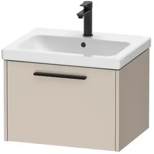 Duravit, Meuble sous-lavabo, D-Code bâti-support pour lavabo, 1 tiroir, 584x460mm, avec poignée (58.40 x 46 x 40 cm)