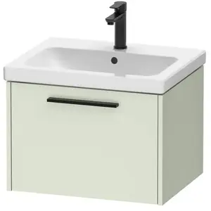 Duravit, Meuble sous-lavabo, D-Code bâti-support pour lavabo, 1 tiroir, 584x460mm, avec poignée (58.40 x 46 x 40 cm)