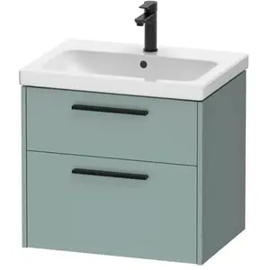 Duravit, Meuble sous-lavabo, D-Code Meuble sous-lavabo, 1 tiroir, 634x460mm, découpe siphon, avec poignée (63.40 x 46 x 55.50 cm)