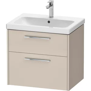 Duravit, Meuble sous-lavabo, D-Code Meuble sous-lavabo, 1 tiroir, 634x460mm, découpe siphon, avec poignée (63.40 x 46 x 55.50 cm)