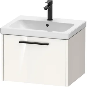 Duravit, Meuble sous-lavabo, D-Code bâti-support pour lavabo, 1 tiroir, 584x460mm, avec poignée (58.40 x 46 x 40 cm)