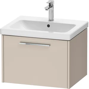 Duravit, Meuble sous-lavabo, D-Code bâti-support pour lavabo, 1 tiroir, 584x460mm, avec poignée (58.40 x 46 x 40 cm)
