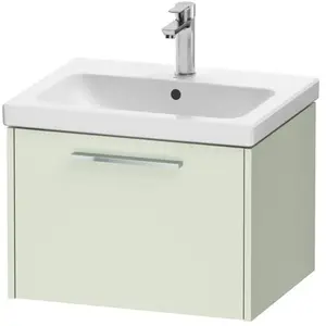 Duravit, Meuble sous-lavabo, D-Code bâti-support pour lavabo, 1 tiroir, 584x460mm, avec poignée (58.40 x 46 x 40 cm)