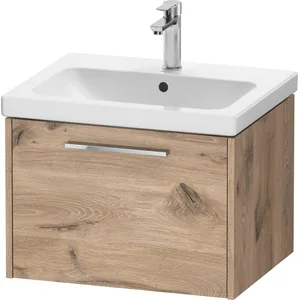 Duravit, Meuble sous-lavabo, D-Code bâti-support pour lavabo, 1 tiroir, 584x460mm, avec poignée (58.40 x 46 x 40 cm)