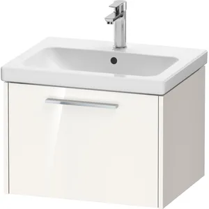 Duravit, Meuble sous-lavabo, D-Code bâti-support pour lavabo, 1 tiroir, 584x460mm, avec poignée (58.40 x 46 x 40 cm)