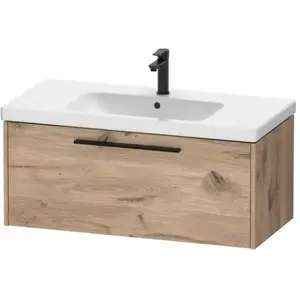 Duravit, Meuble sous-lavabo, D-Code bâti-support pour lavabo, 1 tiroir, 984x460mm, avec poignée (98.40 x 46 x 40 cm)