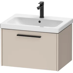 Duravit, Meuble sous-lavabo, D-Code bâti-support pour lavabo, 1 tiroir, 634x460mm, avec poignée (63.40 x 46 x 40 cm)