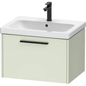 Duravit, Meuble sous-lavabo, D-Code bâti-support pour lavabo, 1 tiroir, 634x460mm, avec poignée (63.40 x 46 x 40 cm)