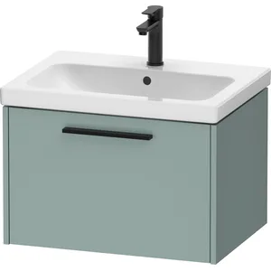 Duravit, Meuble sous-lavabo, D-Code bâti-support pour lavabo, 1 tiroir, 634x460mm, avec poignée (63.40 x 46 x 40 cm)