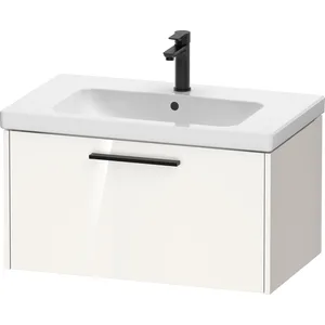 Duravit, Meuble sous-lavabo, D-Code bâti-support pour lavabo, 1 tiroir, 784x460mm, avec poignée (78.40 x 46 x 40 cm)