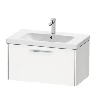 Duravit, Meuble sous-lavabo, D-Code bâti-support pour lavabo, 1 tiroir, 784x460mm, avec poignée (78.40 x 46 x 40 cm)