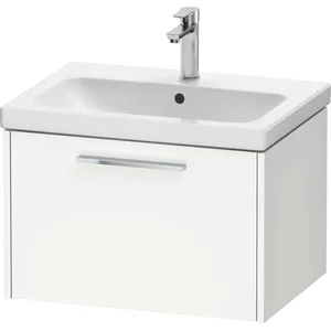 Duravit, Meuble sous-lavabo, D-Code bâti-support pour lavabo, 1 tiroir, 634x460mm, avec poignée (63.40 x 46 x 40 cm)