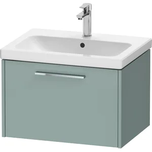 Duravit, Meuble sous-lavabo, D-Code bâti-support pour lavabo, 1 tiroir, 634x460mm, avec poignée (63.40 x 46 x 40 cm)